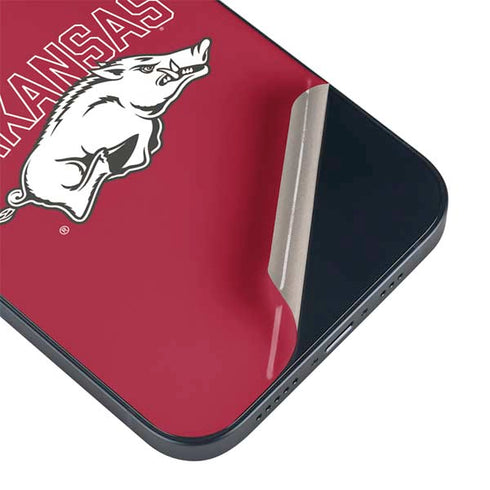 University of Arkansas-Fayetteville Razorbacks Logo iPhone 14 Plus Skin